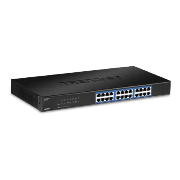 Switch GREENnet rack mount 24 porturi Gigabit - TRENDnet TEG-S24G
