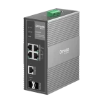 Switch industrial 4 x RJ45 1G PoE+/PoE++