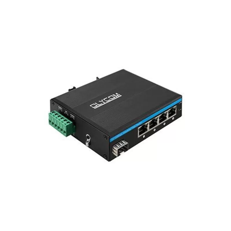 Switch Olycom IM-FP144FE industrial PoE 4 porturi