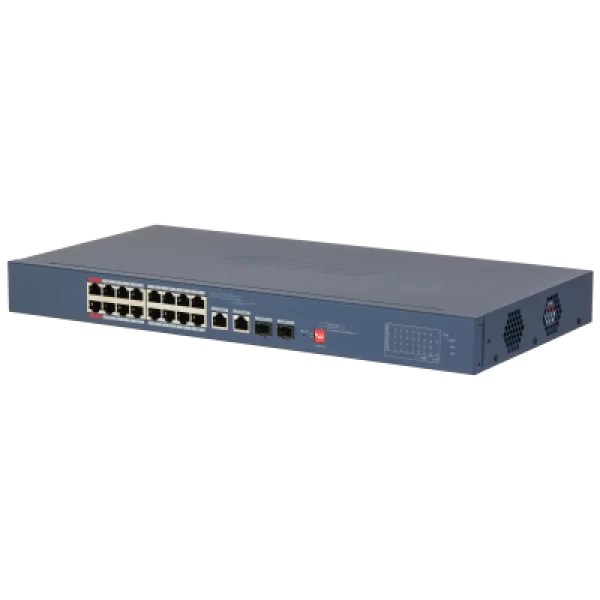 Switch PoE Dahua 16+2 Port