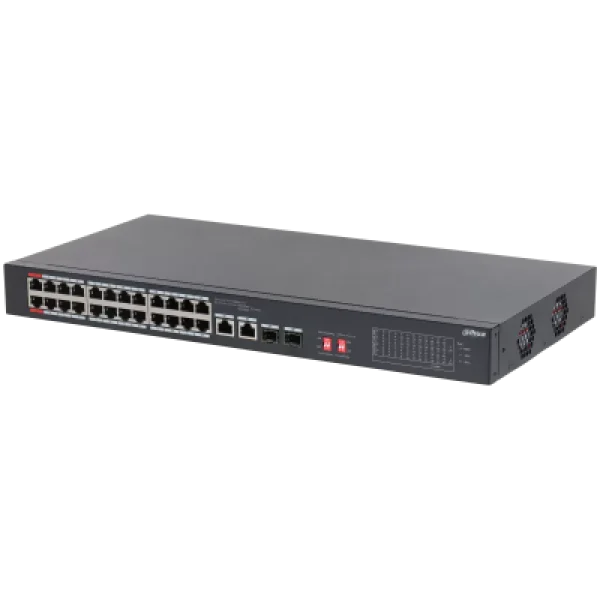 Switch PoE Dahua 24+2 Port