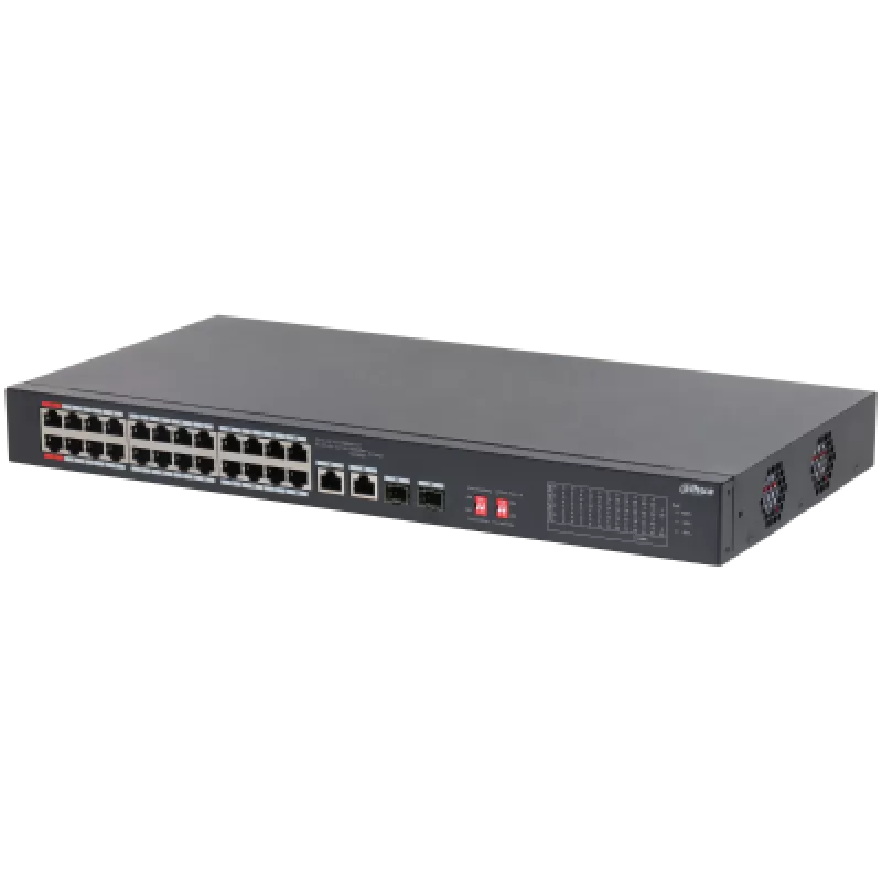 Switch PoE Dahua 24+2 Port