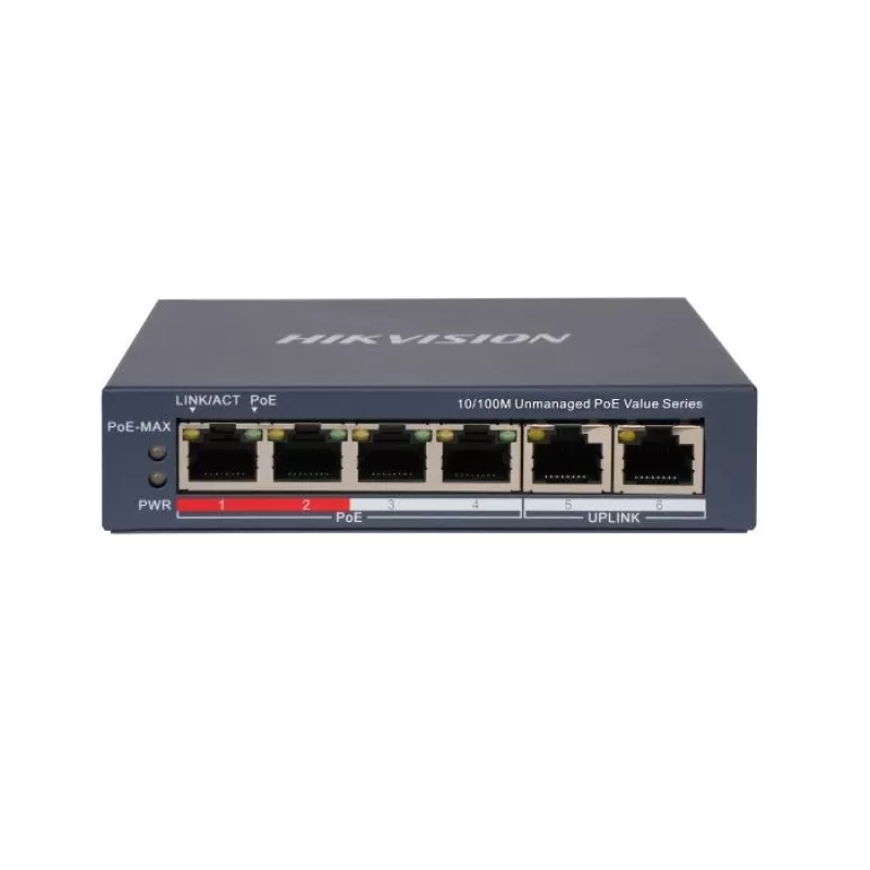 SWITCH UNMANAGED CU 6 PORTURI (4 POE)
