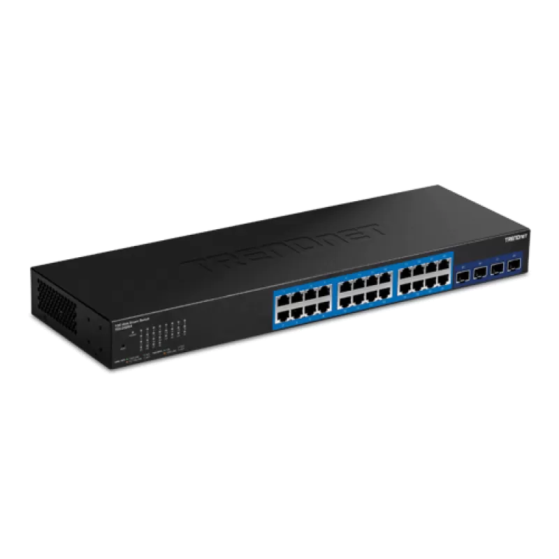 Switch Web Smart Management 24 porturi Gigabit