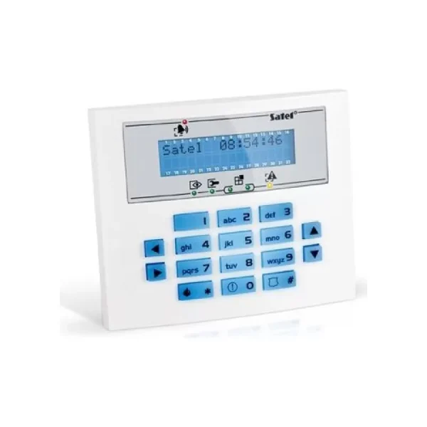Tastatura alarma Satel INT-KLCDS-BL