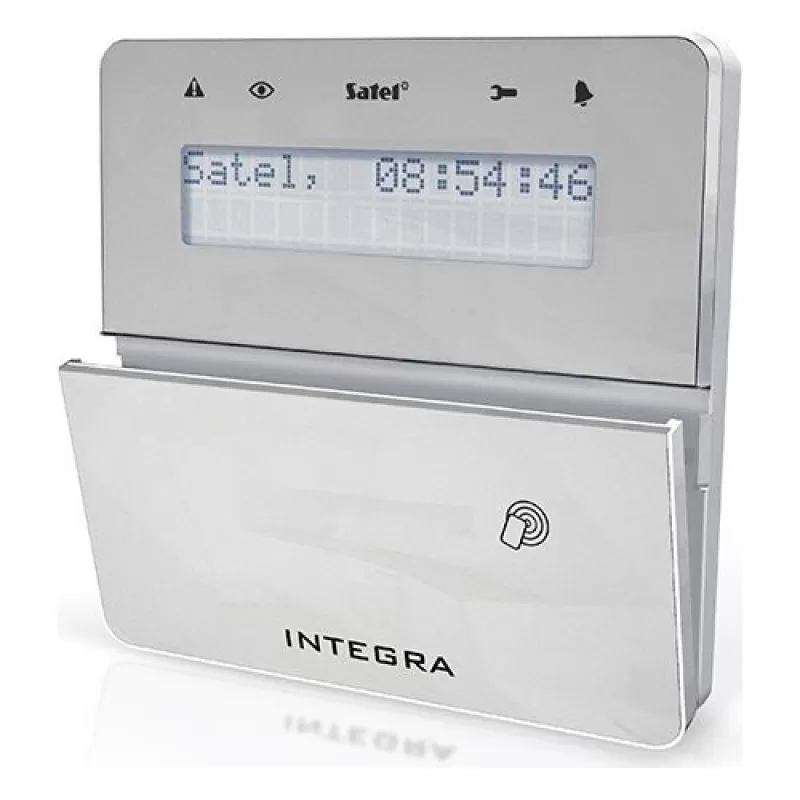 Tastatura alarma Satel INT-KLFR-SSW