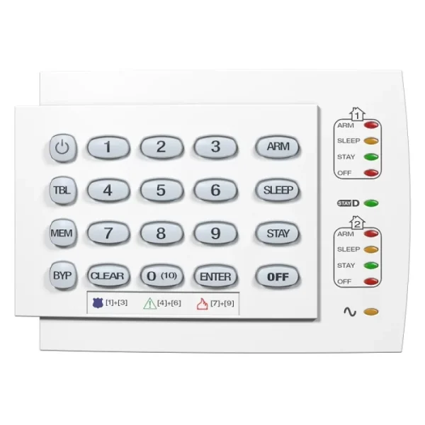 TASTATURA CABLATA LED CU 10 ZONE