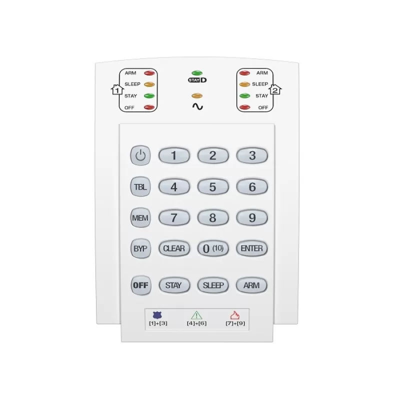 TASTATURA CABLATA LED CU 10 ZONE