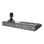 Tastatura IP 4D de comanda camere PTZ, ecran 4 inch - UNV KB-1100-E - imagine 3