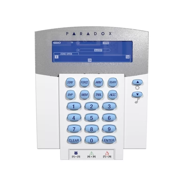 TASTATURA RADIO LCD CU 32 ZONE