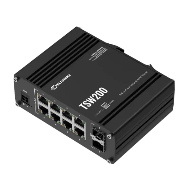 TSW200 - SWITCH POE+ 8 PORTURI GBE