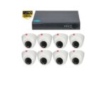 Kit supraveghere Guard View Supraveghere interior, 2MP 1080P,  cu  8 camere dome