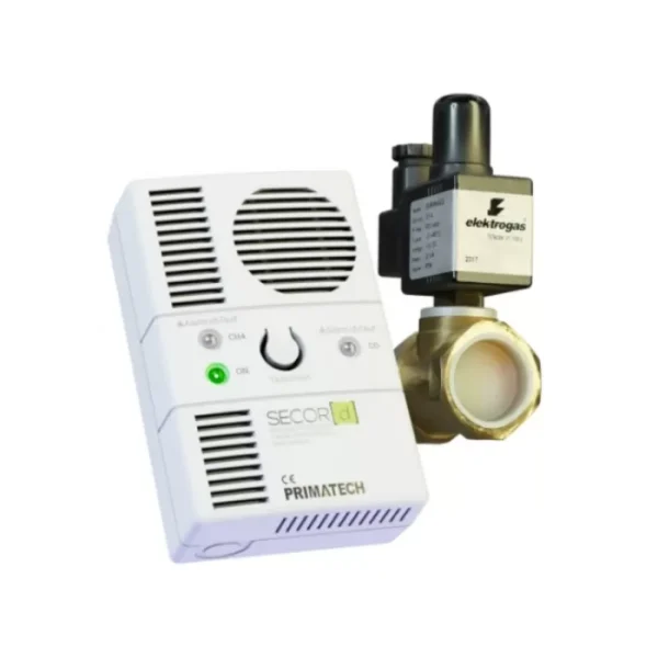 DETECTOR CU ELECTROVALVA DE 3/4"