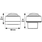 LED ROSU