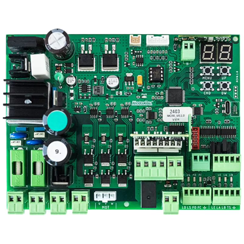 Placa electronica pentru barierele cu motor fara perii - MOTORLINE MC90BL-BR-TURBO