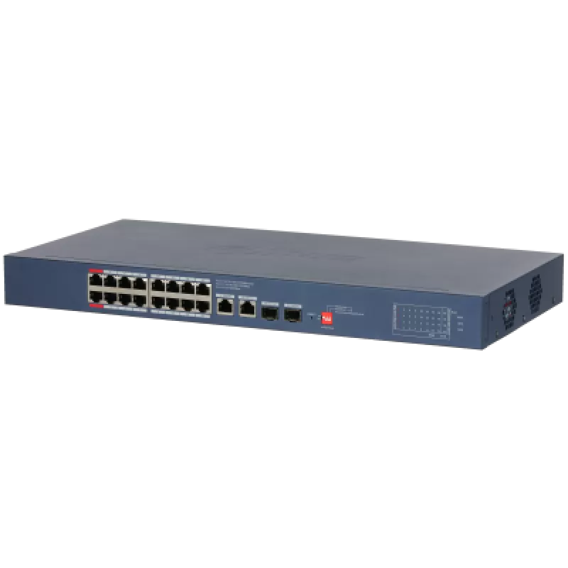 Switch PoE Dahua 18+2 Port